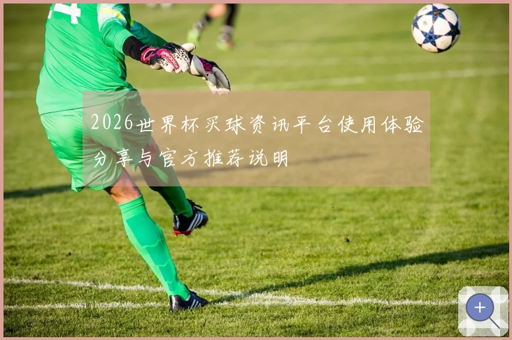 2026世界杯买球资讯平台使用体验分享与官方推荐说明